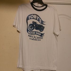 Chaps white character tee